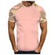 thumbnail image 1 of Playeras Cuello V Para Hombre, Camiseta Informal De Moda Con Estampado De Camuflaje, Cuello Redondo Y Manga Corta, 1 of 5