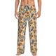 thumbnail image 1 of Balery Camp Badge Pantalones de pijama para hombre, pijama ultraligero, pantalón de descanso-3X-Large, 1 of 6