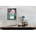 thumbnail image 5 of Botanical Canvas Wall-Art for Bathroom - Cactus Wall Decor Bedroom for Teen Girls - Green Plants Wall Art Ready to Hang Size 12 x 16 Inch, 5 of 6
