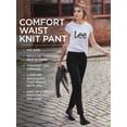 thumbnail image 6 of Lee Women's Comfort Waist Knit Straight Leg Pant, 6 of 6