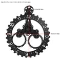 thumbnail image 3 of D Modern Large Rotary Clock,3D Modern Large Wall Calendar Wheel Clock Mechanical Calendar Wall Art Rotary Clock Maximized Efficiency, 3 of 7