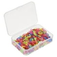 thumbnail image 5 of Uxcell S Shape Clips Connectors Rubber Band Plastic Kit with Box Muti-color 500 Pack, 5 of 6