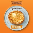 thumbnail image 3 of Thomas' Original English Muffins, 6 count, Kosher Plain English Muffins, 13 oz Tray, 3 of 8
