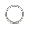 thumbnail image 5 of Gem & Harmony Mens Titanium Weave 8mm Polished Wedding Band Ring for Men, 5 of 6