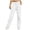 White, variant on Women’s Lined Wide Straight Leg Sweatpants, High Waisted Fleece Joggers with Pockets, Baggy Casual Track Pants for Workout, Yoga & Everyday Wear
