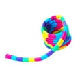 thumbnail image 2 of Rainbow Striped Telescopic Spring Cats Toy with Soft Plush Covering for Interactive Playtimes Engaging Cats Lover Gift, 2 of 7