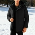 thumbnail image 2 of Daznico Winter Coats for Men,Winter Lined Insulated Detachable Liner Windproof Cold Jacket Casual,Size:XXL, 2 of 7