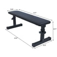 thumbnail image 2 of Flat Weight Bench Home Dumbbell Stool Home Fitness Strength Training Bench Comfortable Design, 2 of 6
