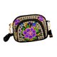 thumbnail image 5 of Bolso de hombro étnico, monedero, bolso de viaje ligero, bolso vintage de moda para mujer. Violeta, 5 of 9