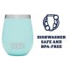 thumbnail image 4 of Vaso YETI Wine Rambler de espuma de mar de acero inoxidable de 300 ml, 4 of 5