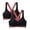 Black, variant on Sngxgn Sports Bras for Women Padded Seamless High Impact Support for Yoga Gym Workout Fitness(Beige,XL)