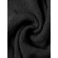 thumbnail image 6 of LELINTA Womens Autumn Winter Knitting Batwing Poncho Knit Top Sweater Coat Winter Cape Outwear Fashion Oversized Loose Baggy Pullover Jumper, One Size, 3 Colors, 6 of 7