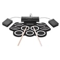 thumbnail image 1 of Batería electrónica portátil Hand Roll Drum Set 9 Silicon, 1 of 8