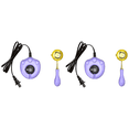 thumbnail image 2 of Calentador Horno Eléctrico Con Forma Pata Gato Juego Cucharas para Derretir Invitaciones Color Morado 2 Uds., 2 of 7