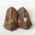 thumbnail image 2 of Daznico Women Low Cut Ankle Socks Heart Embroidery Heel Pull Tab Soft Breathable Stretch Japanese Style Cute Casual Footwear for Summer Daily Matching, 2 of 3