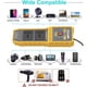 thumbnail image 2 of Scienceny Cargadores de coche ABS Inversor de energía Multi puerto 3 USB Reemplazo Desmontable Protección contra sobrecarga Enchufe convertidor Paneles de instrumentos para automóviles 12V a 220V, 2 of 6