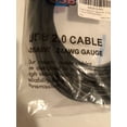thumbnail image 3 of BUTTERFLY- New Usb Black&Red Printer Cable 25 Ft For Epson, Xerox, Samsung, Cannon And More, 3 of 6