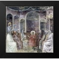 thumbnail image 2 of Giotto 15x15 Black Modern Framed Museum Art Print Titled - Jesus Among The Doctors, 2 of 5