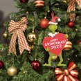 thumbnail image 2 of Figura de película de dibujos animados de Navidad, estatuilla de resina verde, adorno colgante, decoración de árbol de Navidad, regalo de Navidad, 2 of 8