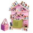 thumbnail image 1 of Estante Givilio para Toniebox con Casita de Madera Rosa, 1 of 7