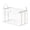 1 PC, variant on Clear Zippered Storage Tote with Fabric Handles, See Through Foldable Clothing Storage Box for Closet Organizing, Bedding, Towels & Seasonal Garments,15*9.5*12.5 in,1PC.