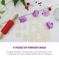 thumbnail image 2 of 4Pcs Thanksgiving Christmas Baking Mold Biscuit Stamp 3D Biscuit Plunger Cutter DIY Baking Mold Cutters Kitchen Tools, 2 of 9