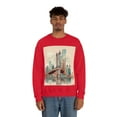 thumbnail image 5 of Brooklyn Bridge Wanderlust Unisex Heavy Blend Crewneck Sweatshirt, 5 of 9