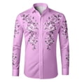 thumbnail image 4 of FINALGANG Boys Shirts Boy's Western Cowboy Shirt Stylish Printed Long Sleeve Regular Fit Shirt Kids Casual Button Down Tops For Festival Party Wear 10-11 Years, 4 of 4