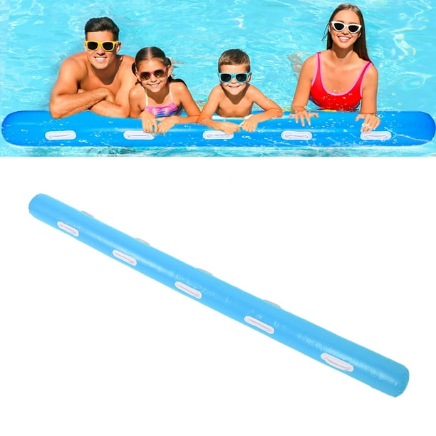 Flotador inflable de fideos para piscina, juguete de pvc para juegos acuérticos al aire libre con inflado y desinflado rápido, para Fiesta en la playa, celebración de