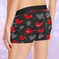 thumbnail image 3 of COSFO Men's Underwear Boxers Stretch Valentine's Day Long Leg Trunks Bulge Pouch Regular Fit Breathable Men Underwear, 3 of 7