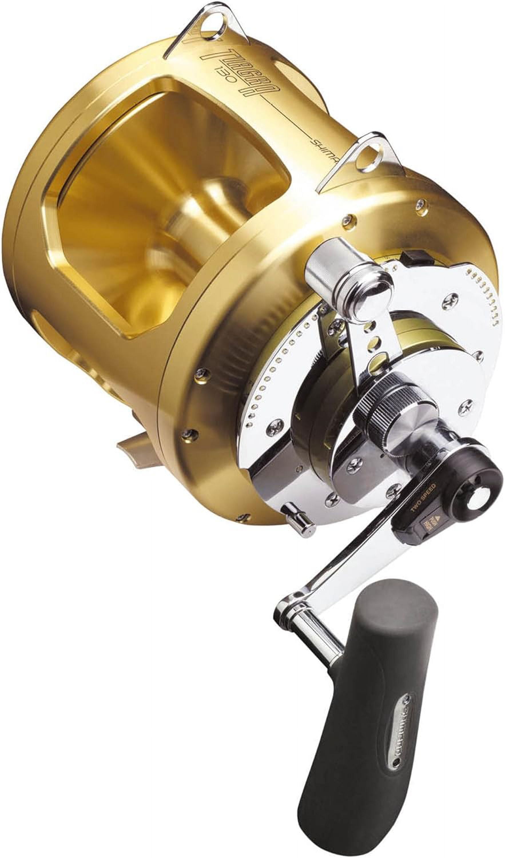 Shimano Tiagra 2-Speed Conventional Reel - Silver - Right Hand -  TI30WLRSA-SI