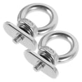 thumbnail image 4 of 2pcs Kayak Eyelet Stainless Steel Eyelet Easy to Install Kayak Track Mount Tie Down Eyelet for RVs Canoes Tents and Boat Modifications (M6, 304 Stainless Steel), 4 of 8