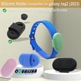 thumbnail image 3 of Soporte de silicona para Samsung Galaxy SmartTag 2 (2023), paquete de 4, 3 of 7