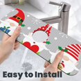 thumbnail image 6 of Fuzoiu Merry Christmas Gnome1 Print Kitchen Faucet Suction Pad, Sink Splash Guard Faucet Mat, Faucet Handle Drip Catcher Tray Drying Mat For Bathroom Kitchen Bathroom Countertop, 6 of 7