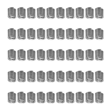

Haofy 50Pcs Wire Thread Insert Thread Socket Professional For Industrial Supplies