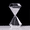 Gray, variant on GUENG 5 Minute Diamond Shaped Glass Hourglass Timer, Sand Clock Sandglass for Kids, Kitchen, Classroom, Home Office Decor & Time Management Gift(Pink)