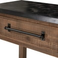 thumbnail image 4 of ClickDecor Eugene Console Table Brown, 4 of 11