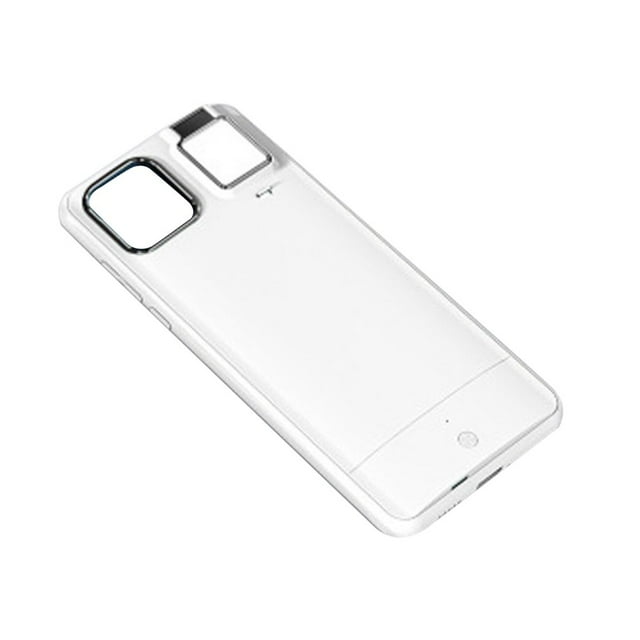 Flash Phone Case with Fill Light Oil Resistant PC Lighted Cell Phone Case for 12/11/Pro/Pro Max