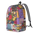thumbnail image 2 of Pioneer Flower Backpack for School,Cute School Bag,Schoolbag with Adjustable Shoulder Straps & Padded Back,15.7"x11.8"x5.5", 2 of 5