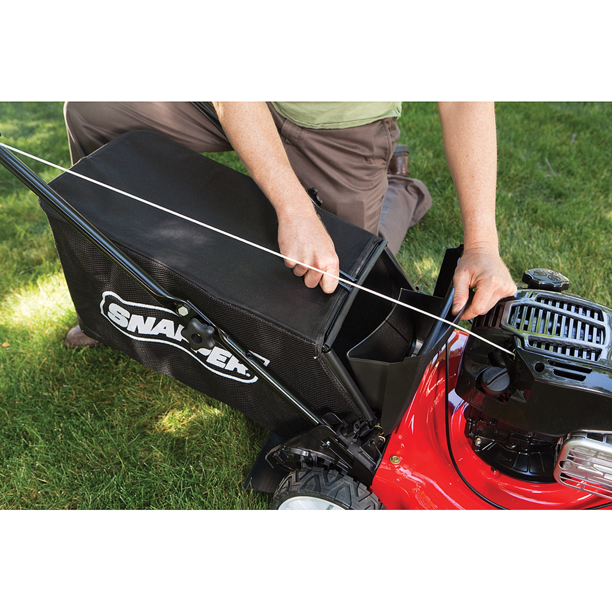 Sner 21 Self Propelled Gas Mower With Side Discharge Mulching Sner 21 Self Propelled Gas Mower With Side Discharge Mulching Rear Bag