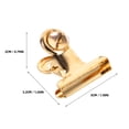 Hytrove Metal Push Pins Golden Decorative for Fixing Cork Board ...