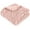 A-Pink, variant on Baby Blanket for Girls Toddlers 3D Fleece Fluffy Fuzzy Blanket for Baby, Soft Warm Cozy Fleece Blanket, Infant or Newborn Receiving Blanket (30x40inch, Pink)