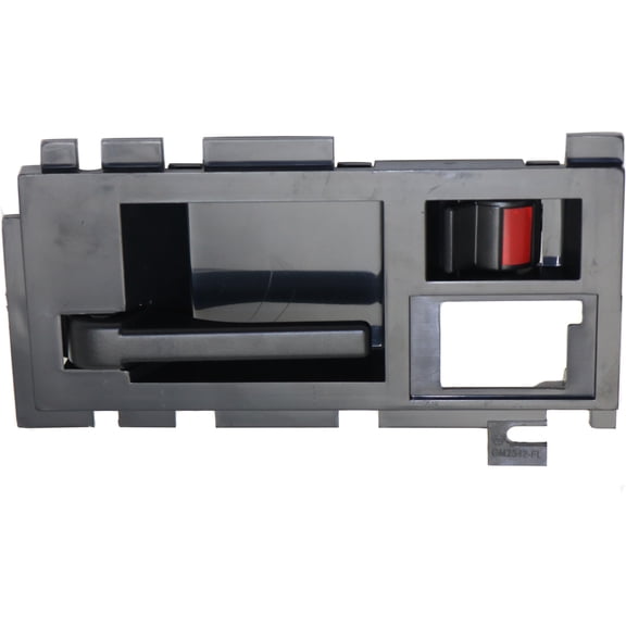 Interior Door Handle Compatible with 1991-1994 Chevrolet S10 Front, Driver Side Smooth Black