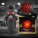 thumbnail image 5 of RV Luz trasera redonda de metal negro para motocicletas ATV, luz trasera, luz de marcha, luz de freno brillar Electrónica, 5 of 5