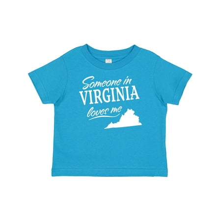 

Inktastic Someone in Virginia Loves Me Gift Baby Boy or Baby Girl T-Shirt