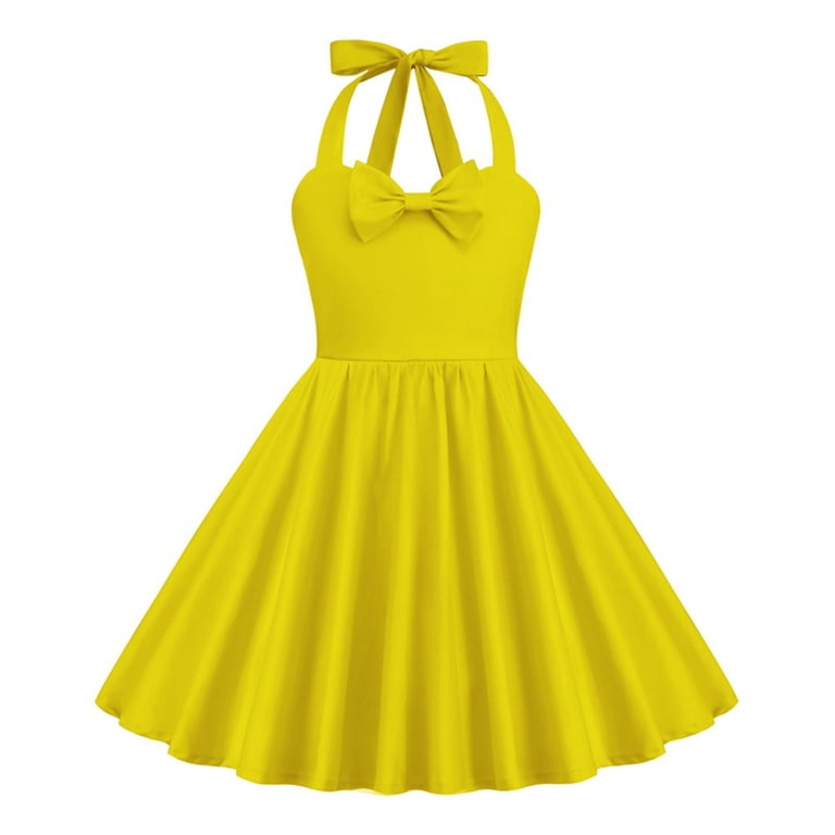 Party Formal Light Blue Dress Knee Length Elegant Dresses Amazon MKOSPLRT  Formal Dresses For Toddler Girl Strapless Halter Tie Prom Dress Vintage  Swing Bow Knee Length Dress Solid 1950s Party Dress ...