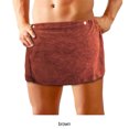 thumbnail image 4 of Toalla de baño Qarigey para hombre color marrón, 4 of 6