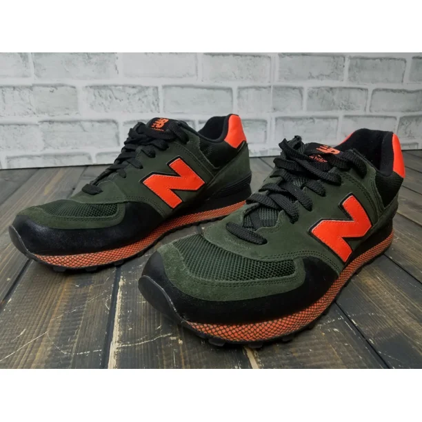 New Balance 574 Winter Elements Pack Green Orange ML574WEC Men’s Size 10.5