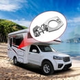 thumbnail image 5 of 4PCS Water Heater Cam Lock RV Water Heater Cam Lock Parts RV Campers Door Latch Fastener (Silver), 5 of 5