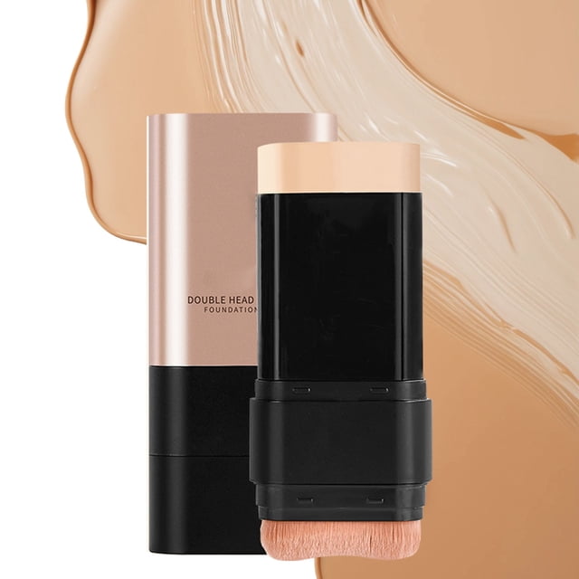 SIfdSeng Double Headed Concealer Stick Foundation Is Not Easy to Makeup Long Lasting Eraser Foundation Stick Makeup Foundation